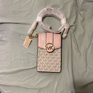 MK pink handbag